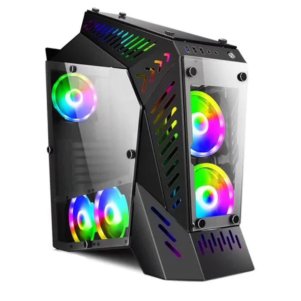 کیس گیمینگ یونا مدل UN603 RGB - 9 FAN