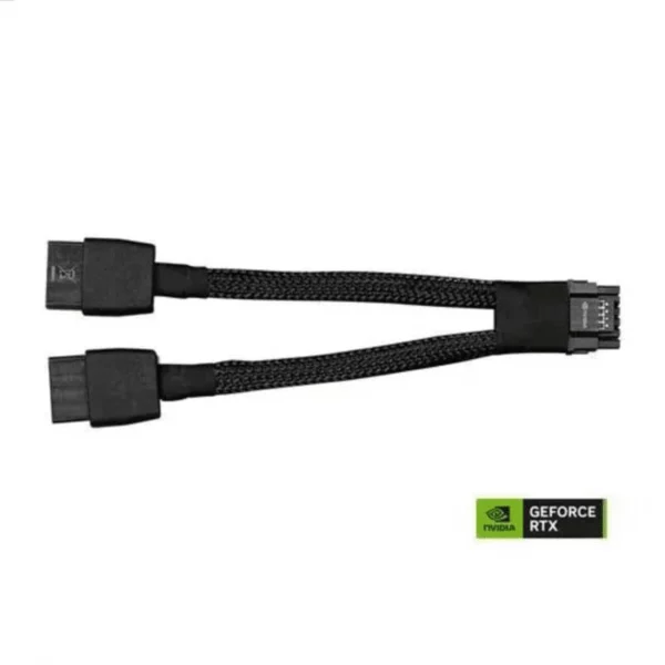 کابل تبدیل برق 12VHPWR 600w به  2x8 پین PCIe
