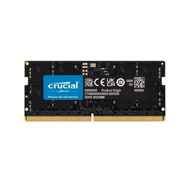 رم لپ تاپ DDR5 تک کاناله 5600 مگاهرتز Crucial CL46 ظرفیت 16 گیگابایت